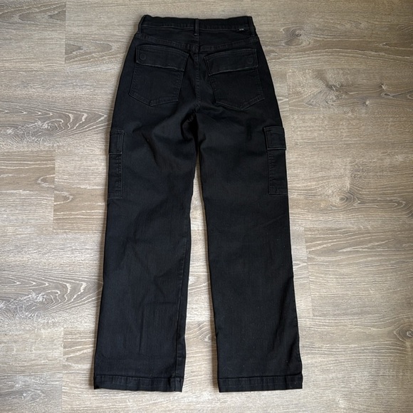 MOTHER The Rambler High Rise Cargo Ankle Jeans in Not Guilty - Picture 3 of 13